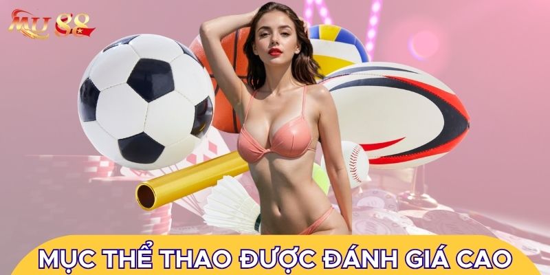Chuyên mục thể thao được đánh giá cao